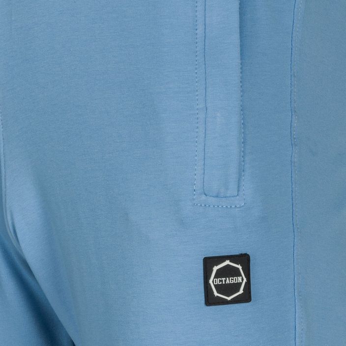 Pánske nohavice Octagon Small Logo modré 3