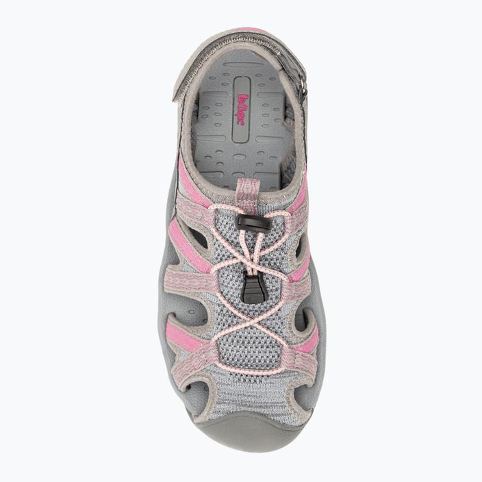 Dámske sandále  Lee Cooper LCW-24-03-2307 grey/pink 5