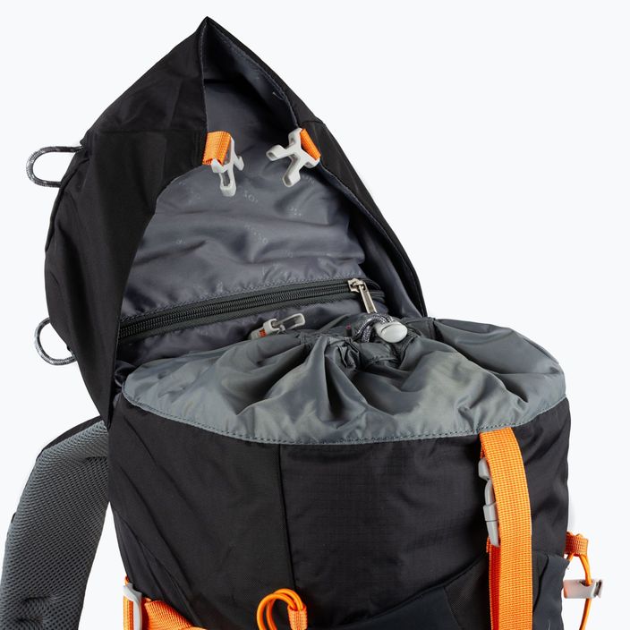 Cestovný batoh BERGSON Tunnebo 35 l black/orange 7