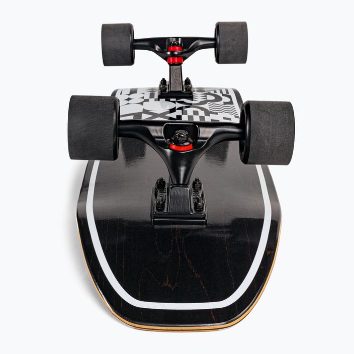 Surfskate Cutback B&W 32" čiernobiely skateboard CUT-SUR-B&W 5