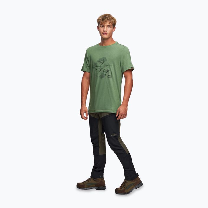 Pánske tričko Alpinus  Pieniny zelené 2