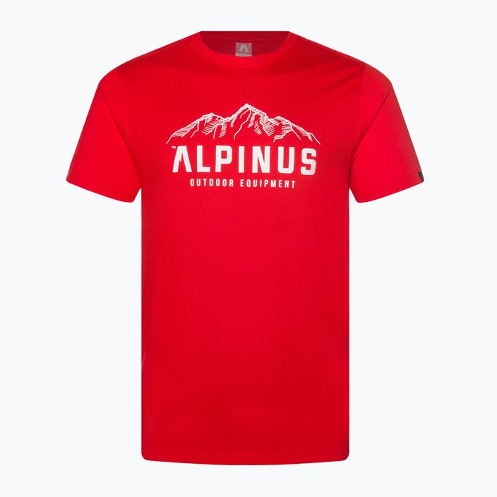 Pánske tričko Alpinus Mountains červené 6