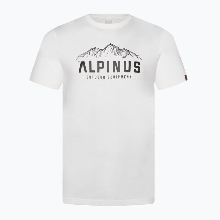 Pánske tričko Alpinus Mountains biele 6