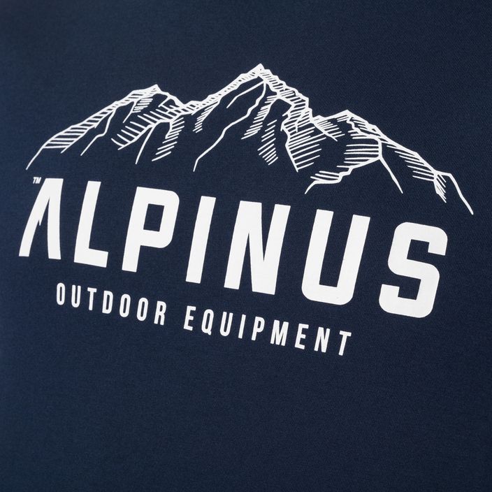 Pánske tričko Alpinus Mountains tmavomodré 8