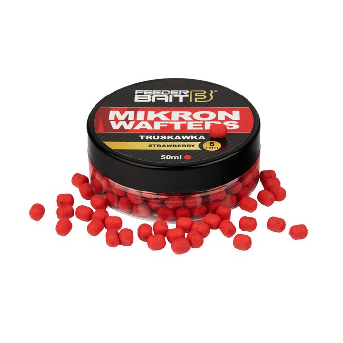 Wafters Feeder Bait Mikron Strawberry 6 mm 50 ml FB27-6 2