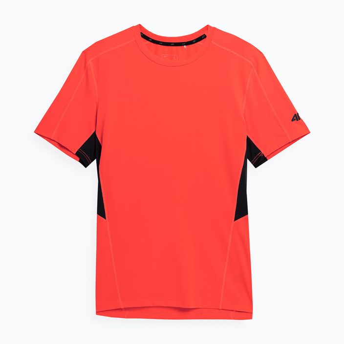 Pánske tréningové tričko 4F červené 4FSS23TFTSM404-62S