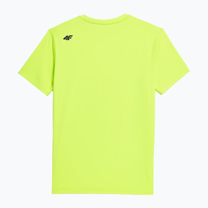 Pánske tréningové tričko 4F zelené 4FSS23TFTSM259-45N 2