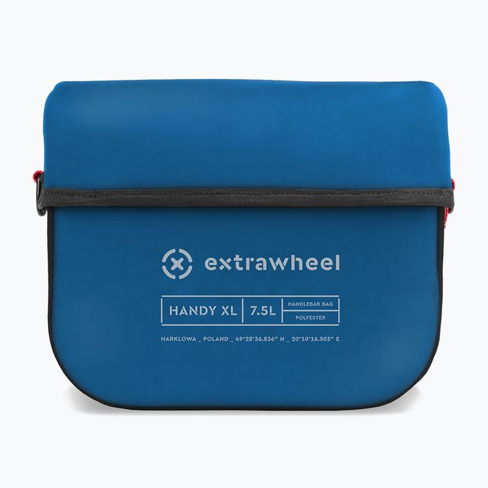Taška na riadidlá Extrawheel Handy XL 7,5 l modrá/čierna