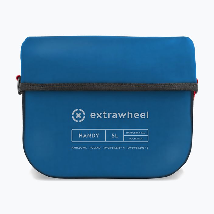 Taška na riadidlá Extrawheel Handy 5 l modrá/čierna