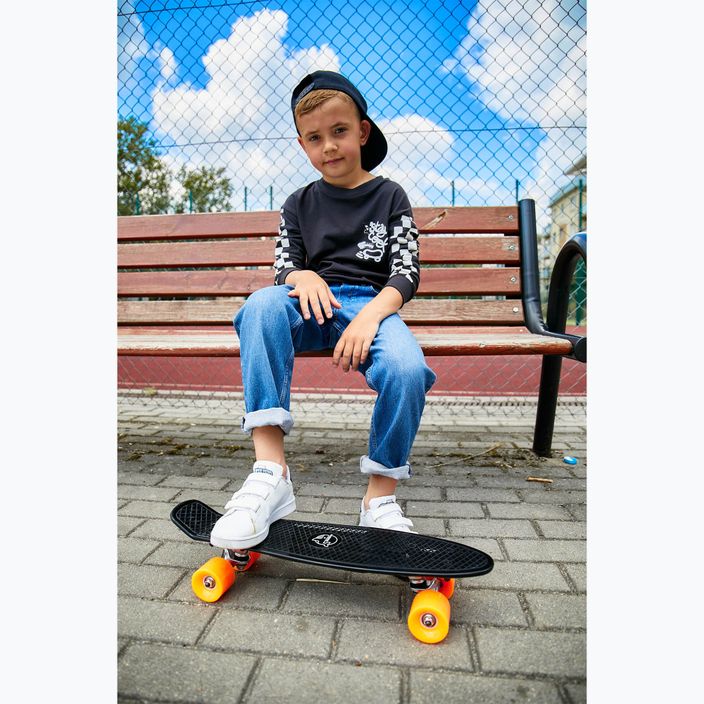 Humbaka detský flip skateboard čierny HT-891579 14