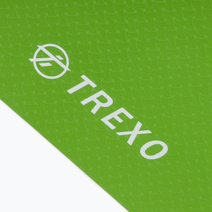 TREXO podložka na jogu TPE 6 mm zelená YM-T01Z 3
