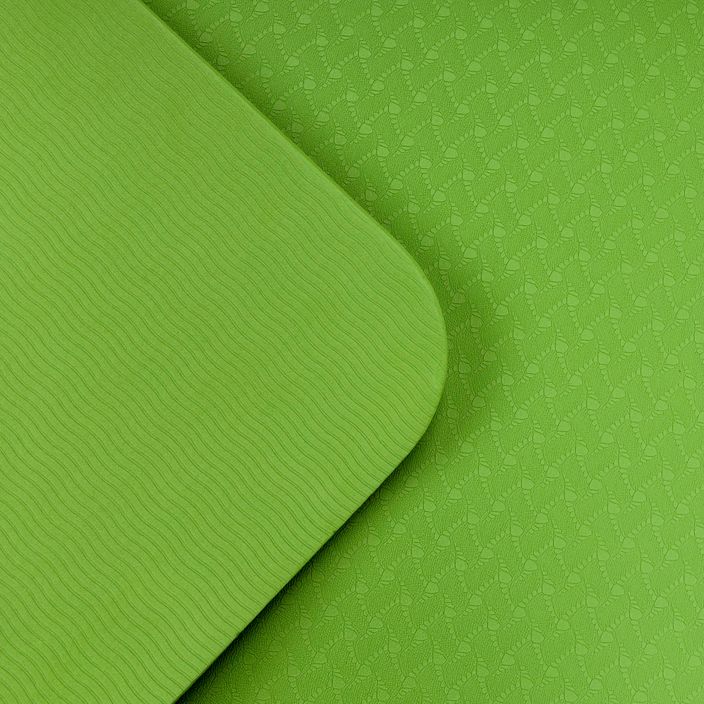 TREXO podložka na jogu TPE 6 mm zelená YM-T01Z 4
