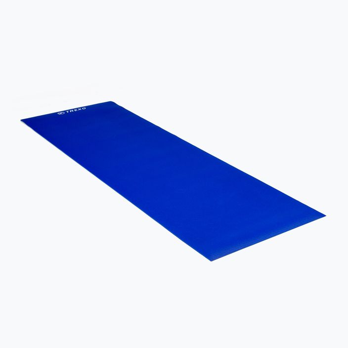 TREXO podložka na jogu PVC 6 mm modrá YM-P01N