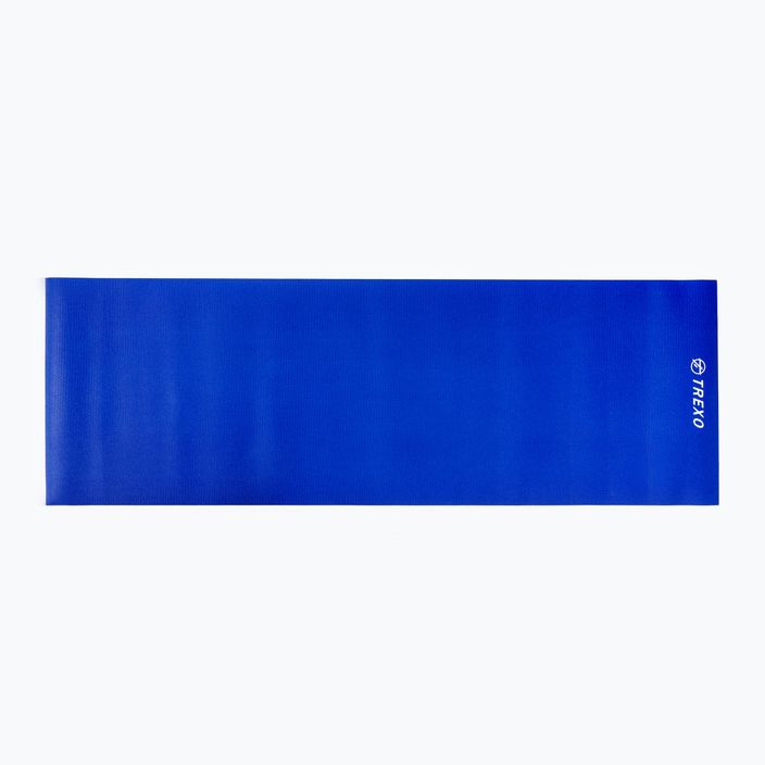TREXO podložka na jogu PVC 6 mm modrá YM-P01N 3