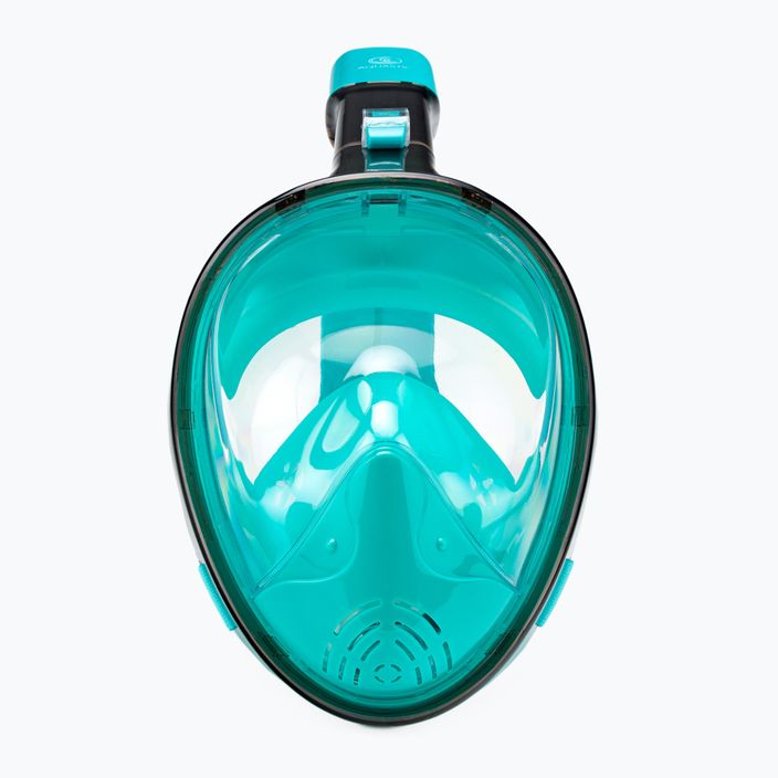 Celotvárová maska na šnorchlovanie AQUASTIC modrá SMA-01SN 2