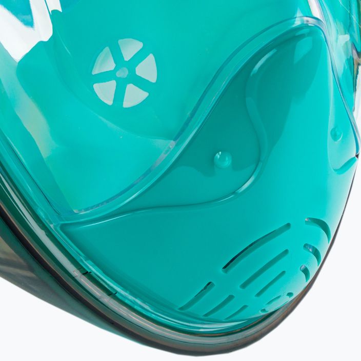 Celotvárová maska na šnorchlovanie AQUASTIC modrá SMA-01SN 5