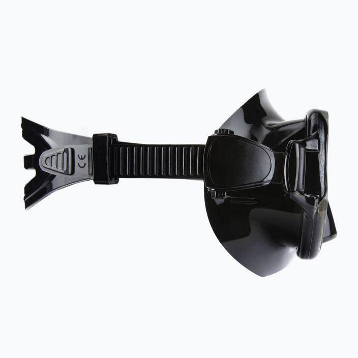 Šnorchlovací set AQUASTIC Maska + šnorchel čierny MSA-01C 4