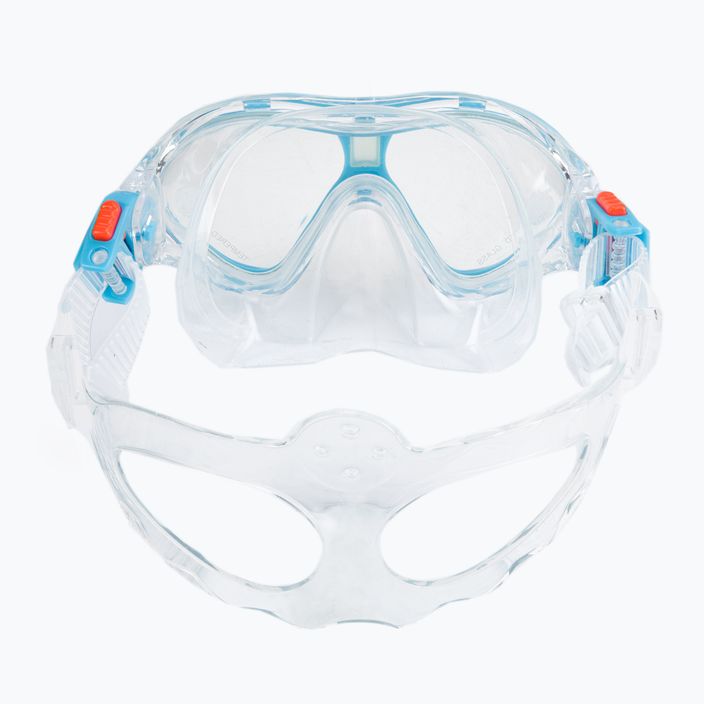 Detský set na šnorchlovanie AQUASTIC Maska + šnorchel modrá MSK-01N 6