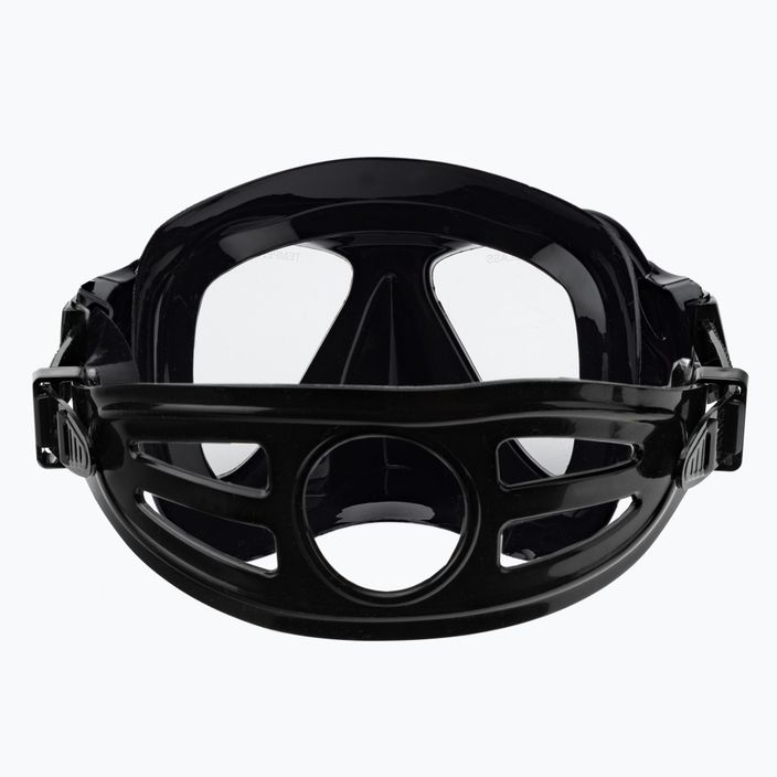 Šnorchlovací set AQUASTIC Maska + plutvy + šnorchel čierny MSFA-01SC 14