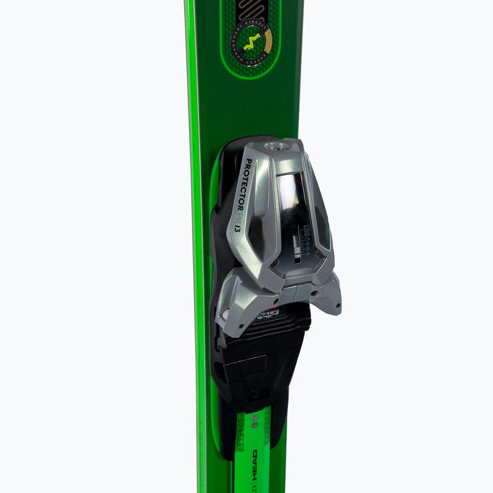 Zjazdové lyže HEAD Supershape e-Magnum SW SF-PR + Protector PR 13 green 313301/100880 6