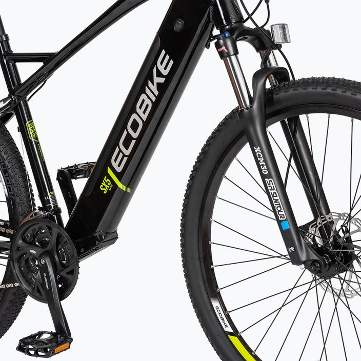EcoBike SX5 LG elektrický bicykel 17.5Ah čierny 1143 23