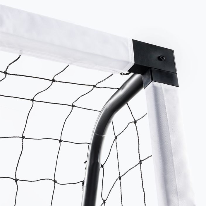 OneTeam One futbalová bránka 300 x 200 cm pozinkovaná oceľ biela/čierna 6
