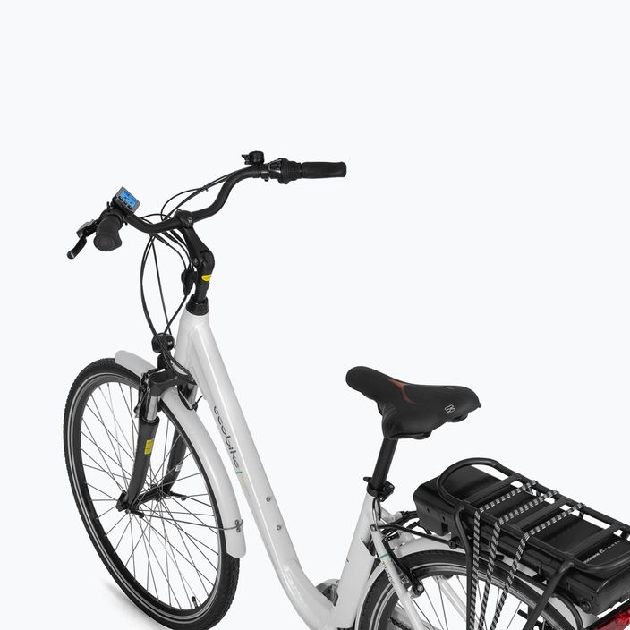 EcoBike Traffic/14,5 Ah Smart BMS elektrický bicykel biely 1010105(2023) 8