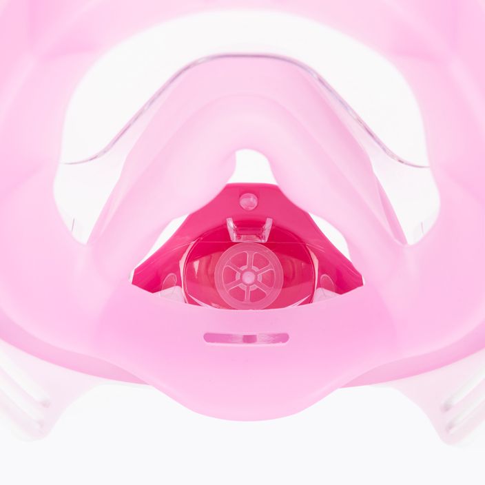 Detská celotvárová maska na šnorchlovanie AQUASTIC KAI Jr ružová 8