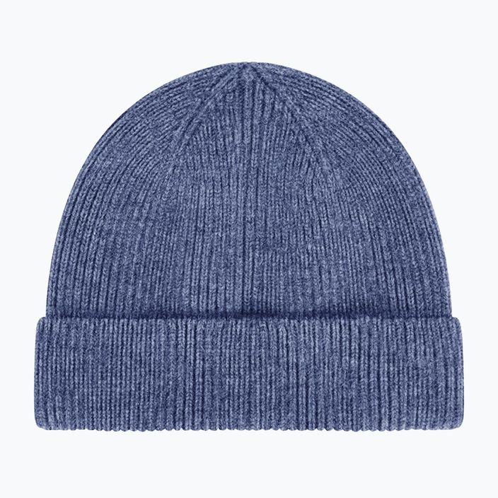 Zimná čiapka WOOLCANO Merino HAT0440 niebieski 2