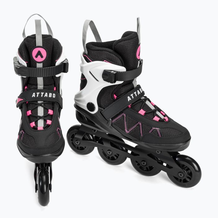 Dámske kolieskové korčule ATTABO Bliss pink 19
