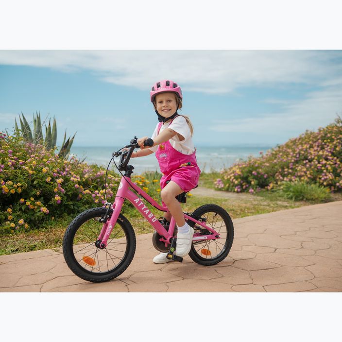 Detský bicykel ATTABO EASE 16" ružový 4