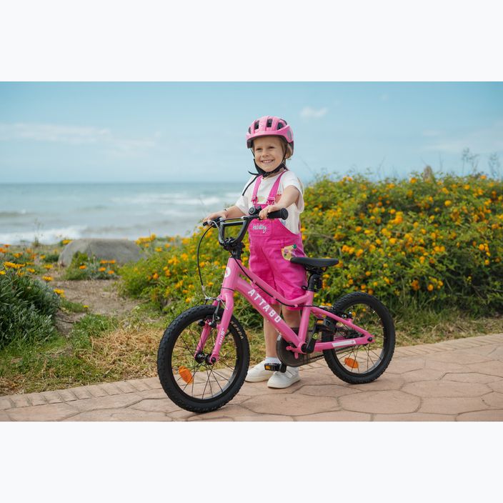 Detský bicykel ATTABO EASE 16" ružový 16