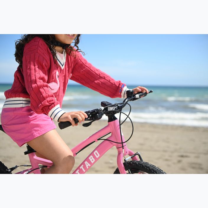 Detský bicykel ATTABO EASE 20" ružový 6