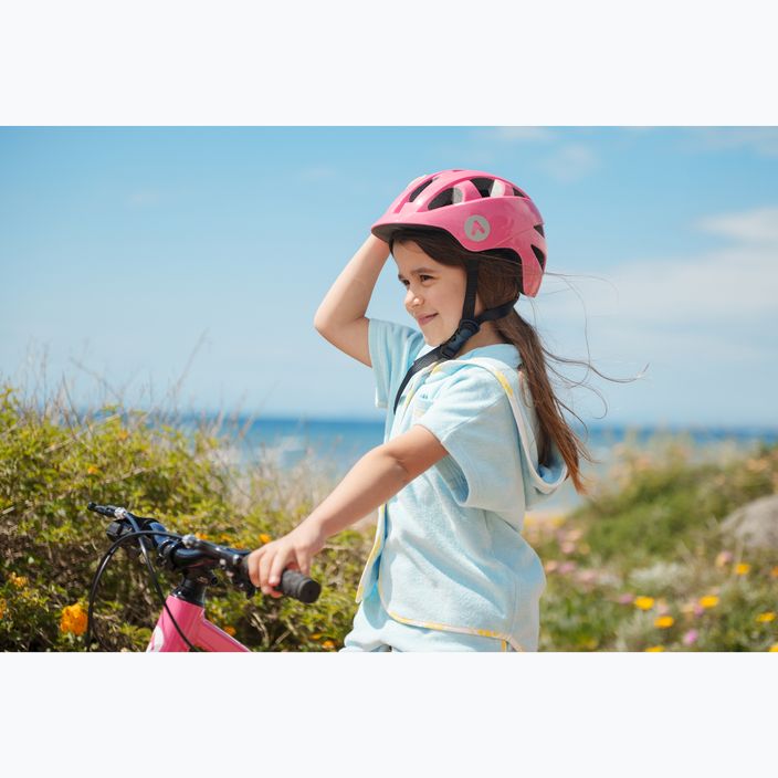 Detská cyklistická prilba ATTABO K200 ružová 7