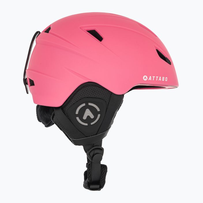 Detská lyžiarska prilba ATTABO S200 pink 4