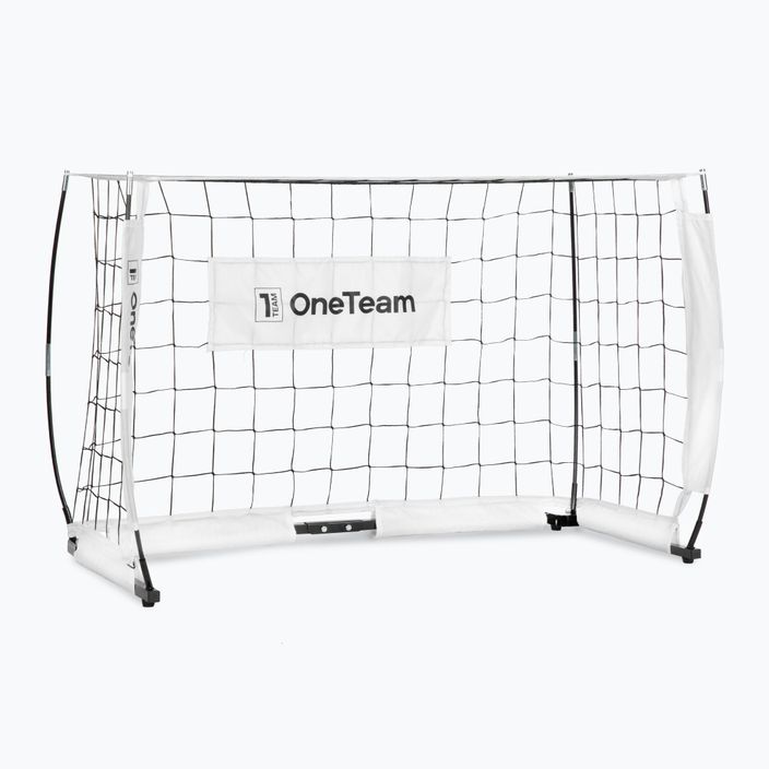 Futbalová bránka OneTeam Flex Square  120 x 80 cm biela