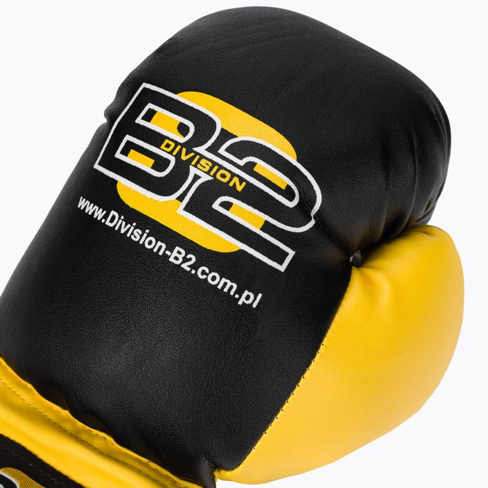 Divízia B-2 detský boxerský set 7kg vrece + 6oz boxerské rukavice čierne DIV-JBS0002 7