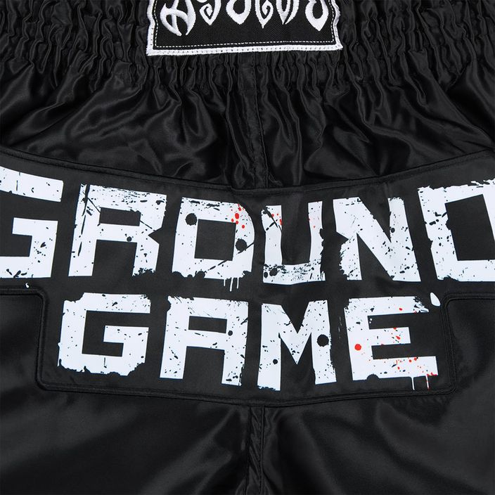 Ground Game Muay Thai Skullz viacfarebné tréningové šortky 4