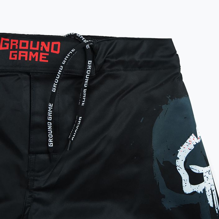 Pánske tréningové šortky Ground Game MMA Skullz muticolor 5