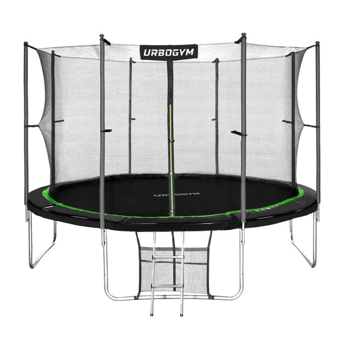 Urbogym Jumper 435 cm záhradná trampolína čierna 14FT 2