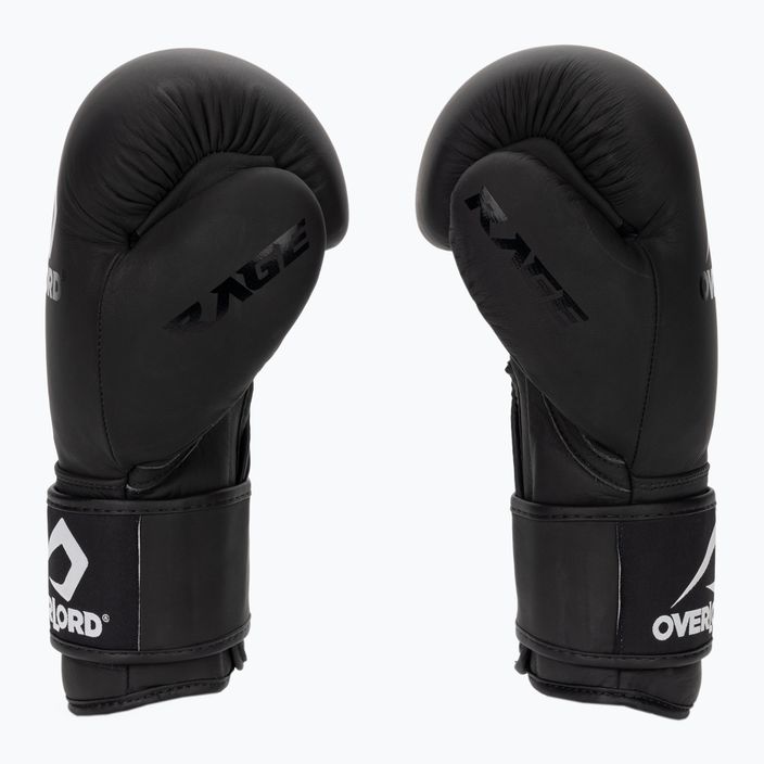 Čierne boxerské rukavice Overlord Rage 100004-BK 3