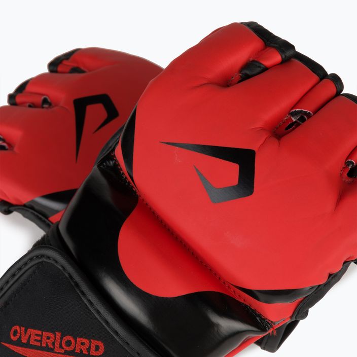 Overlord X-MMA grapplingové rukavice červené 101001-R/S 5