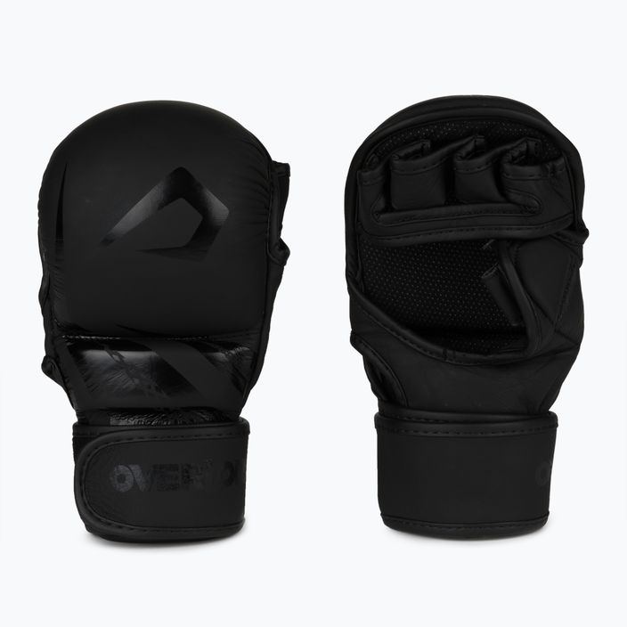 Overlord Sparring MMA grapplingové rukavice čierne 101003-BK/S 3