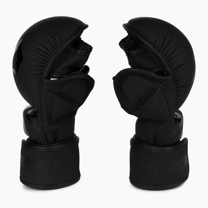 Overlord Sparring MMA grapplingové rukavice čierne 101003-BK/S 4