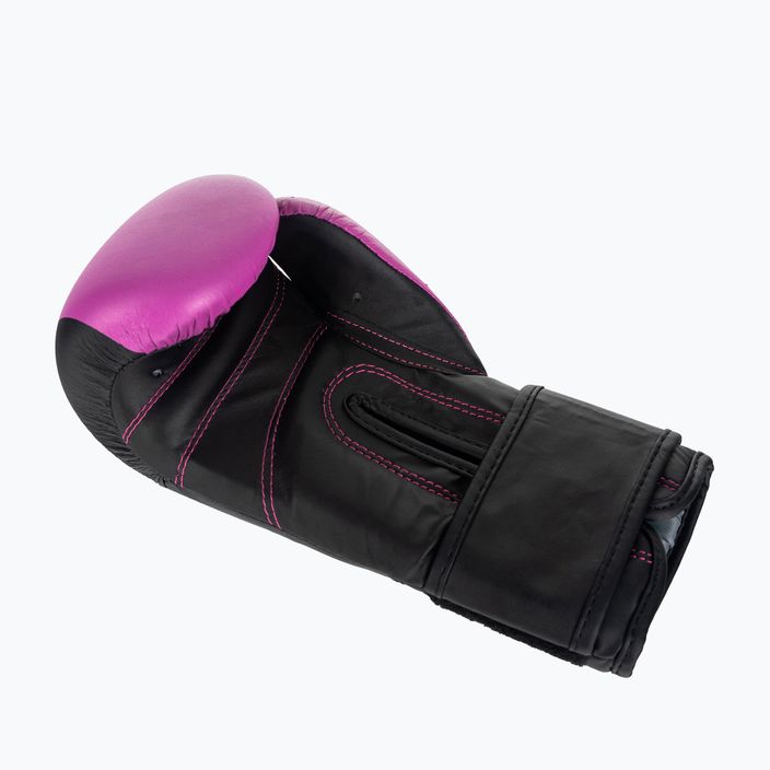 Detské boxerské rukavice Overlord Boxer čierno-ružové 100003-PK 10
