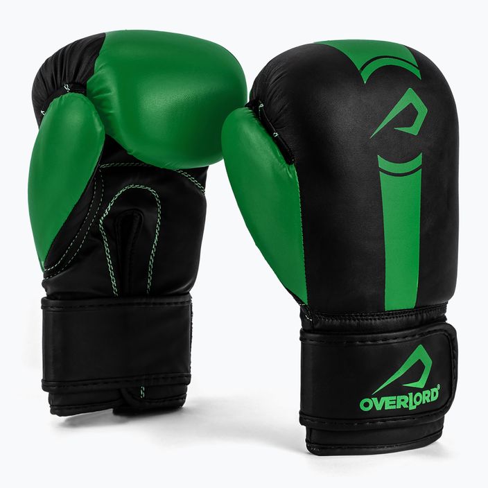 Rukavice Overlord Boxer black-green 100003-GR 6