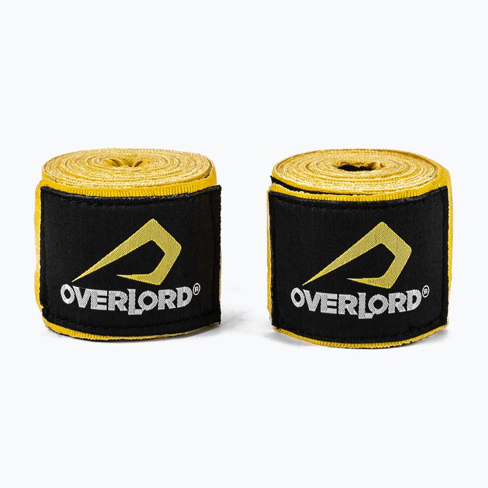 Boxerské bandáže Overlord elastické žlté 200001-Y