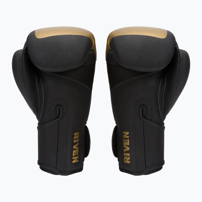 Čierno-zlaté boxerské rukavice Overlord Riven 100007 2