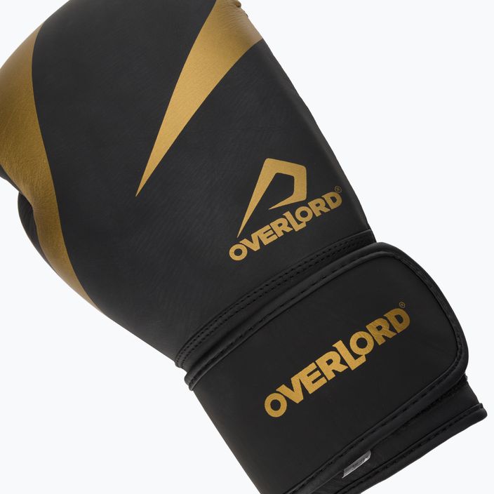 Čierno-zlaté boxerské rukavice Overlord Riven 100007 5