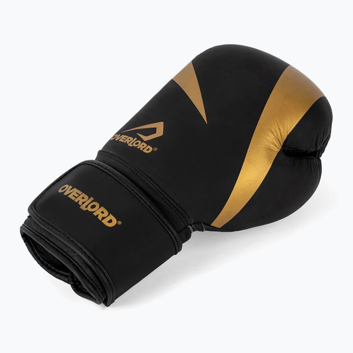 Čierno-zlaté boxerské rukavice Overlord Riven 100007 9